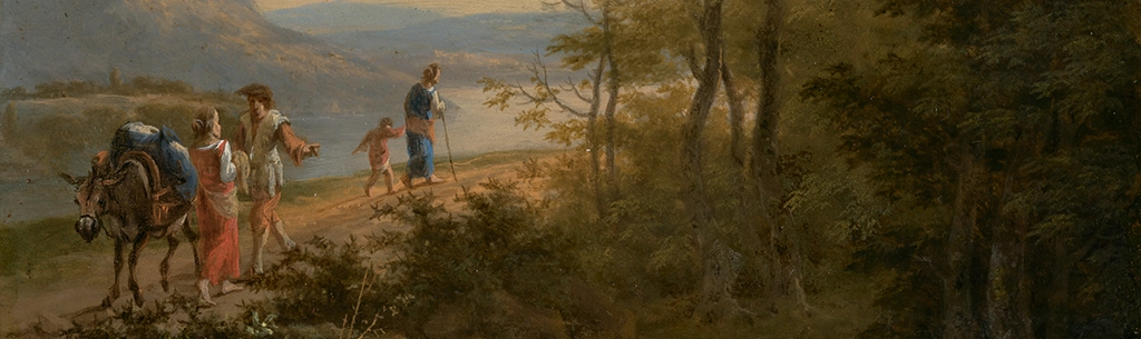 image of Landscape with Travellers